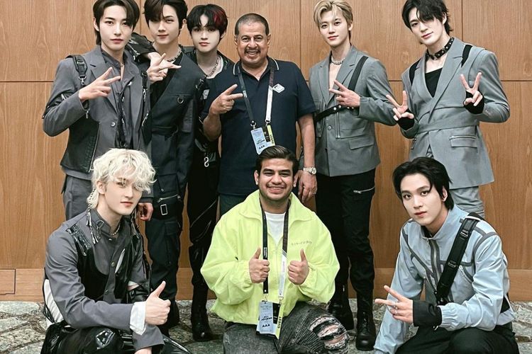 Salim dan Cium Tangan Pak Muh, Intip Gaya Busana NCT Dream saat Ketemu Fadil Jaidi