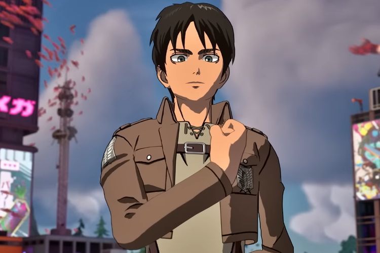 Fortnite Kolaborasi dengan Anime Attack on Titan, Eren Dipastikan Jadi Karakter Over Power