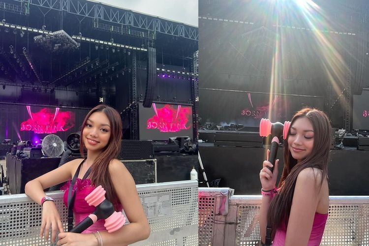 Kecenya Naura Ayu Nonton Konser BLACKPINK, Dipuji Cantik Mirip Lisa