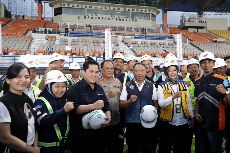 Piala Dunia U-20 2023: Renovasi Stadion Si Jalak Harupat Dikebut Target Rampung 17 Maret 