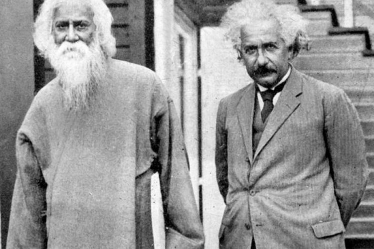 Momen Panas Ketika Albert Einstein dan Tagore Memperdebatkan Sains dan Agama