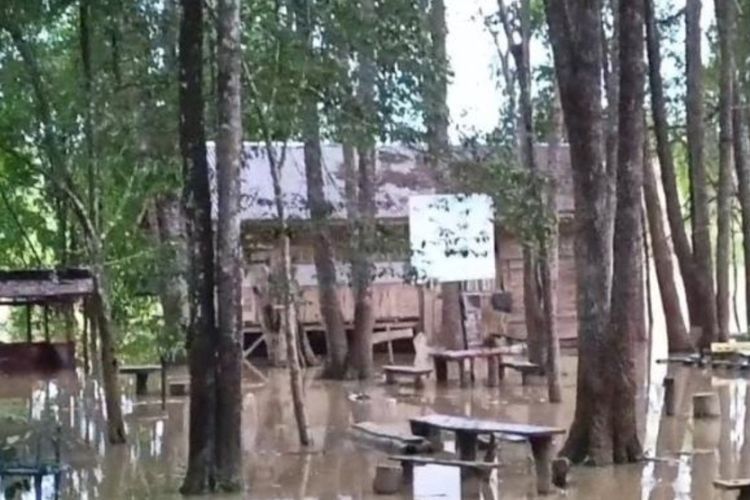 5 Kecamatan di Jambi Tergenang Luapan Sungai Batanghari, Warga Diminta Waspada Banjir