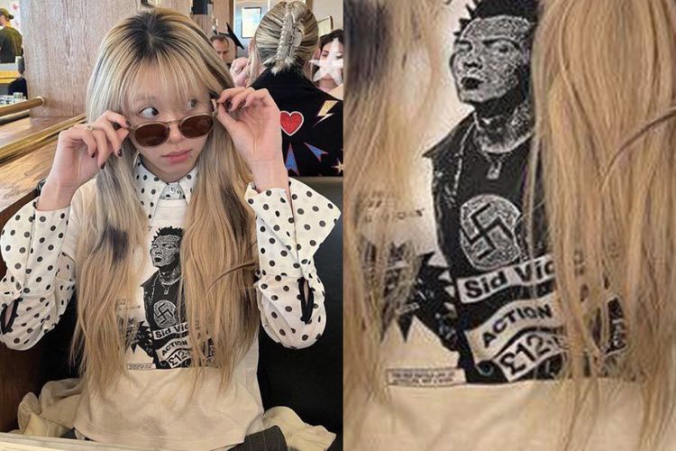 Pakai Baju Bersimbol Swastika Nazi, Chaeyoung TWICE Minta Maaf ke Netizen