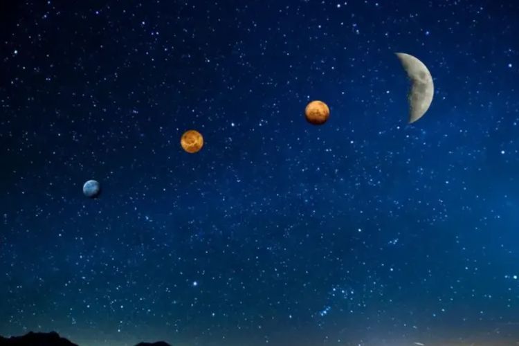 Fenomena Langit saat Bulan Ramadhan, 5 Planet Sejajar Lurus, Kok Bisa?