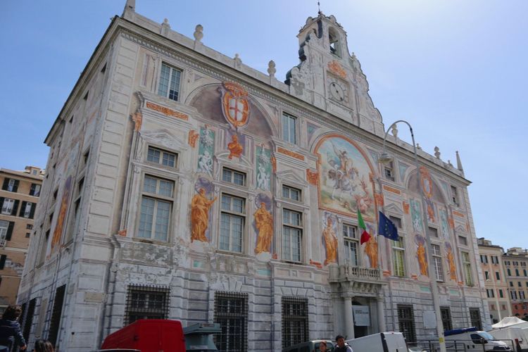 Banco di San Giorgio, Bank Pertama di Dunia yang Ada di Genoa Italia, Arsitekturnya Indah