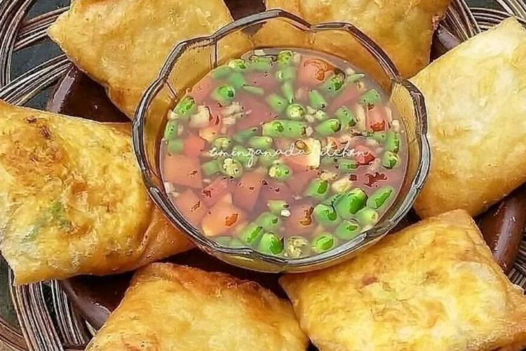 Resep Gorengan Martabak Mesir Ekonomis Dicocol Cuko, Takjil Buka Puasa Pertama