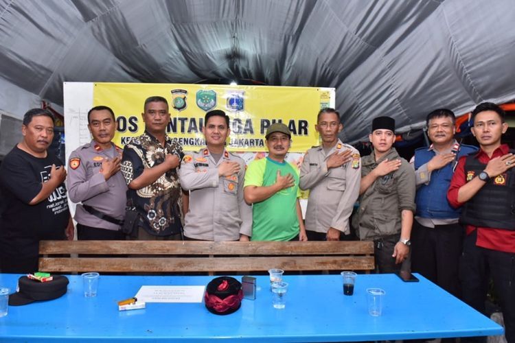 Cegah Tawuran hingga Geng Motor Jelang Sahur di Cengkareng, Polisi Dirikan Pos Pantau