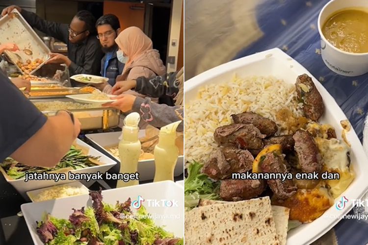 Asyik! Buka Puasa di Kampus Harvard Semua Makanan Gratis dan Boleh Bawa Pulang