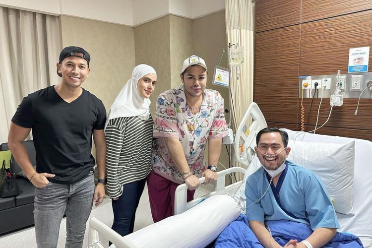 Ivan Gunawan Peringatkan Rekan Artis Tidak Jenguk Nassar di RS