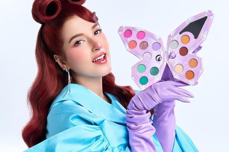 Kejutan! Tasya Farasya Luncurkan Eyeshadow Gandeng Tex Saverio, Harganya di Luar Dugaan