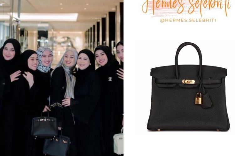 Bukber Bareng Aurel Lesti, Dinda Hauw Gaya Bawa Tas Hermes Seharga Rumah!