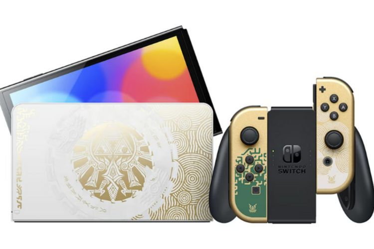Nintendo Switch OLED Legend of Zelda: Tears of the Kingdom Edition Siap Dirilis April 2023