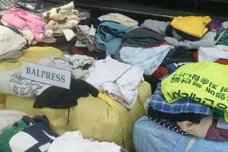 Viral Barang Bukti Pakaian Bekas untuk Hadiah Lebaran, Ini Respons Mabes Polri