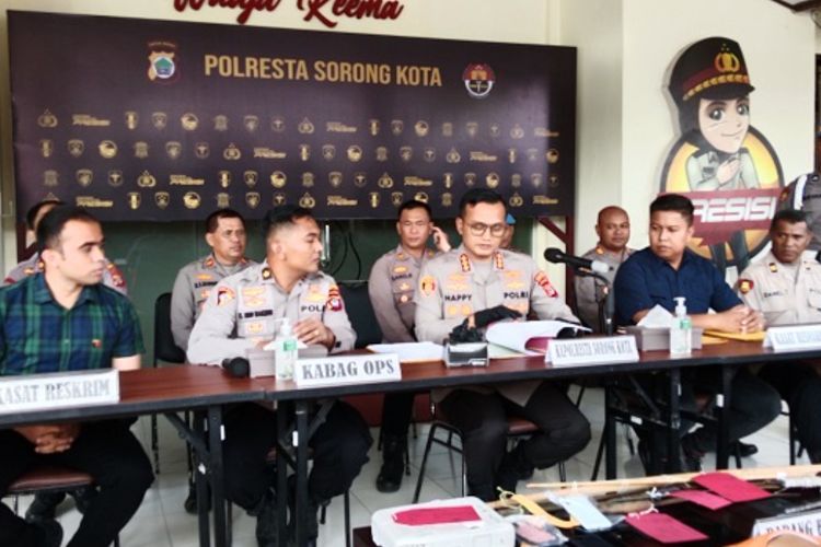 26 Sepeda Motor Hasil Curian Diamankan dari Diduga Oknum TNI di Sorong
