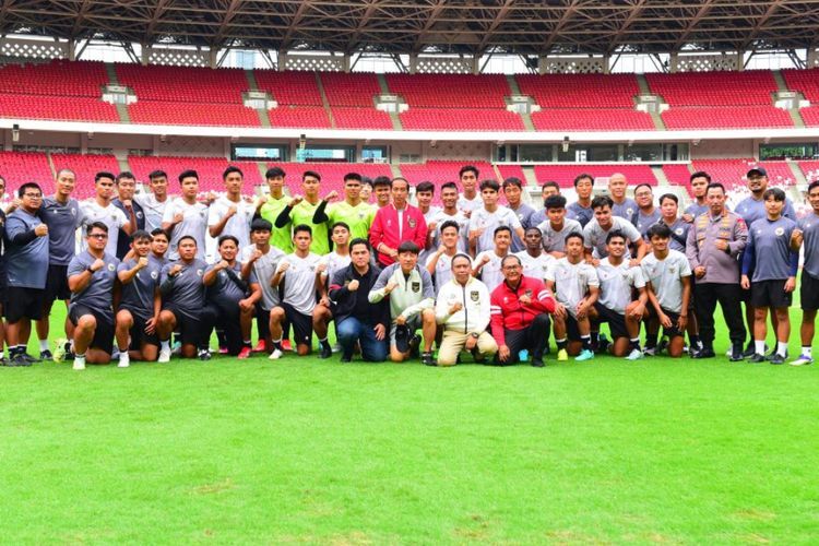 Pesan Presiden Jokowi ke Timnas Indonesia U-20: Jangan Patah Semangat!