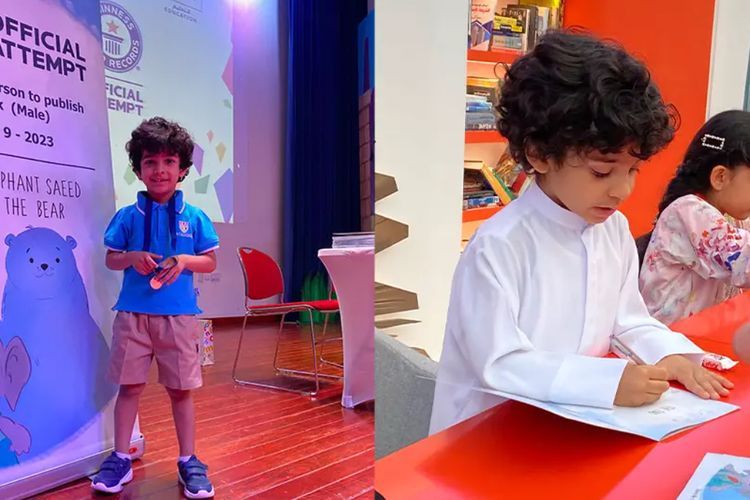 Keren! Bocah 4 Tahun Pecahkan Rekor Guinness World Records Sebagai Penulis Termuda