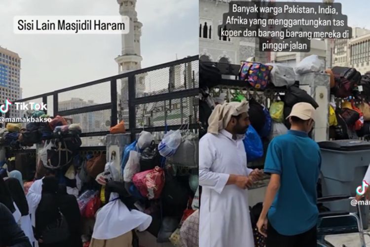 Jarang Tersorot, Wanita Ini Perlihatkan Sisi Lain Makkah, Banyak Jemaah Haji Backpacker