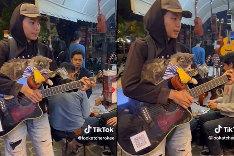 Viral Pengamen Sediakan Layanan Pembayaran Digital QRIS, Gak Ada Alasan Gak Beri Sumbangan