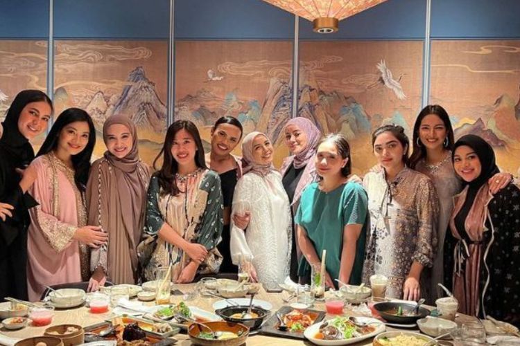 Gaya Mewah Aurel Hermansyah Bukber Bareng Ibu-ibu Cendol: Vibes Perempuan Turki