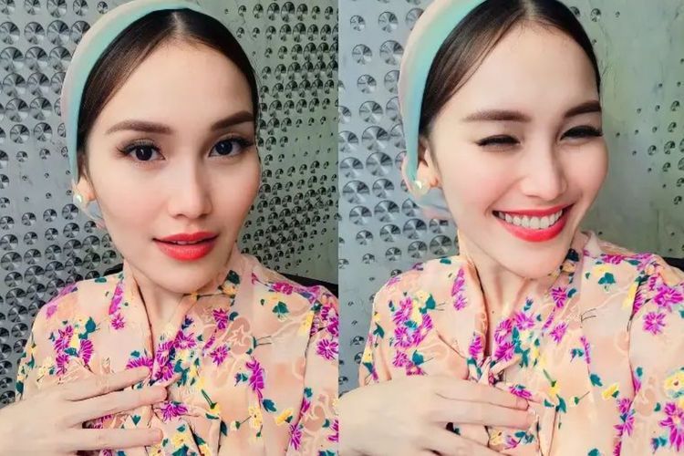 Ayu Ting Ting Ikut Bangunkan Warga Sahur, Ekspresi Pukul-pukul Bedug Bikin Ngakak