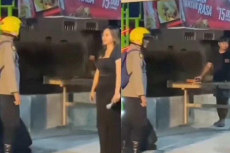Respect! Polisi Ini Bubarkan Dangdutan yang Digelar Di Samping Masjid Penuh Jamaah Tarawih