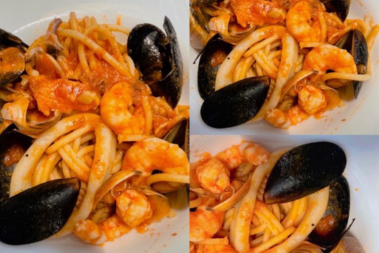 Menikmati Kelezatan Spaghetti Seafood Khas Italia di Tengah Kota Milan