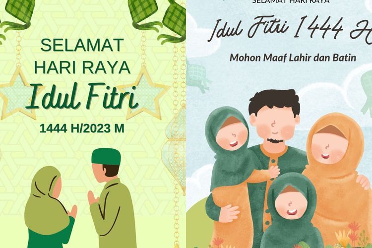 13 Desain Template Amplop THR Lebaran Idul Fitri, Unik dan Lucu!