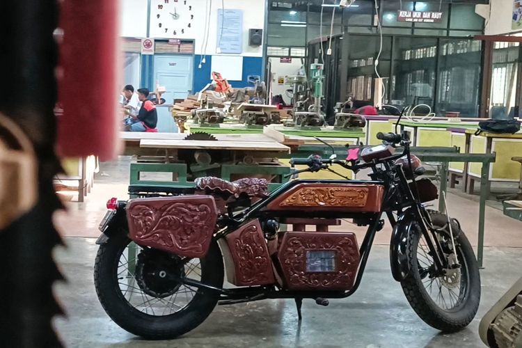 Unik! Moge Listrik Ramah Lingkungan Buatan SMK 5 Malang