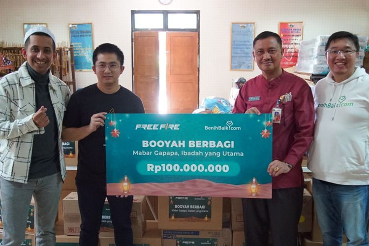 Sedekah In-Game, Garena Salurkan Donasi Rp100 Juta dari Donasi Pemain