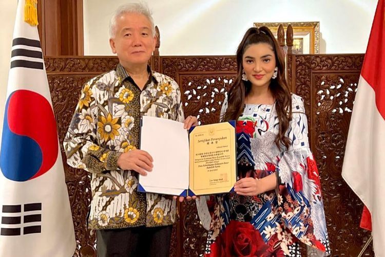 Daebak! Ashanty Jadi Duta Kehormatan 50 Tahun Hubungan Persahabatan Indonesia-Korea