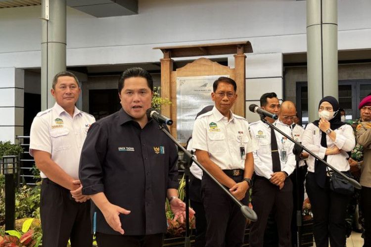 Erick Thohir Mau Gandeng Jepang Bangun Ekosistem Kereta Api di Jawa dan Sumatera