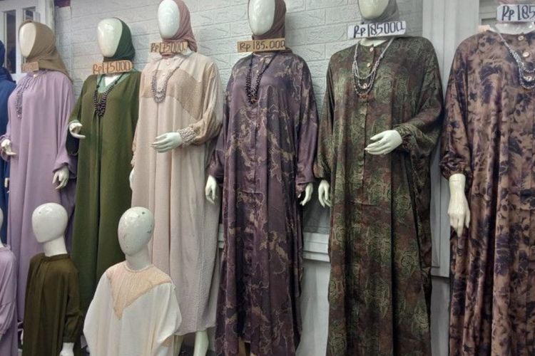 Kaftan Lesti Kejora Jadi Model Baju yang Paling Diincar di Pasar Tanah Abang