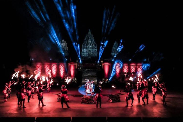 Munculnya Suasana Magis dan Misterius di Candi Prambanan lewat Gelaran Sendratari Ramayana