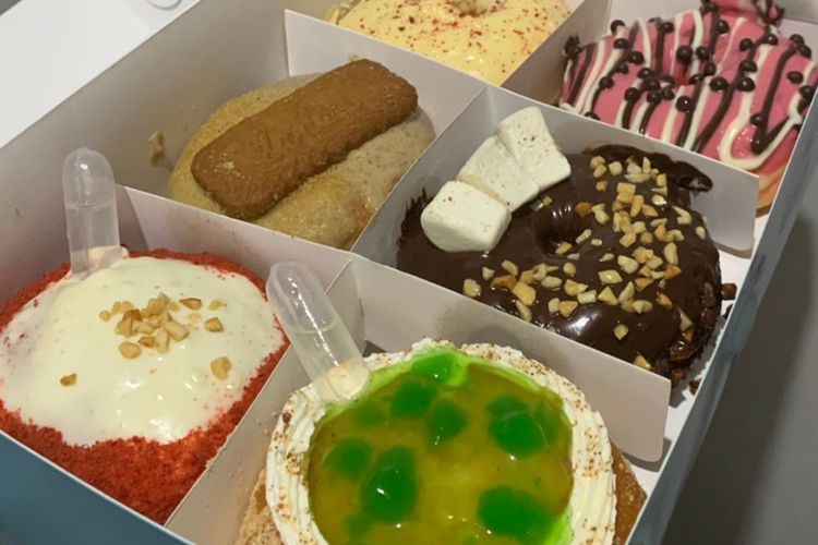 Imutnya Donat Estetik di Yogyakarta, Lembut, Creamy dan Lumer di Mulut