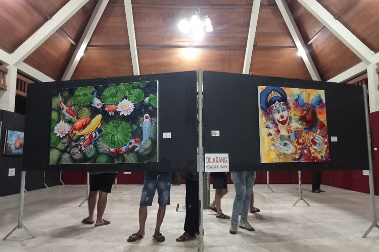 Pameran Lukisan Mengeja Waktu, Tandai Perjalanan Perupa di Tulungagung