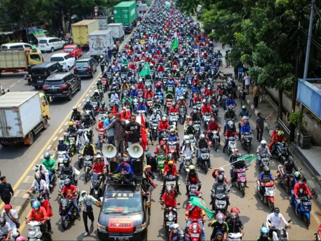 200 Ribu Massa Buruh Kepung Monas di May Day Hari Ini, Berbagai Tuntutan Disiapkan