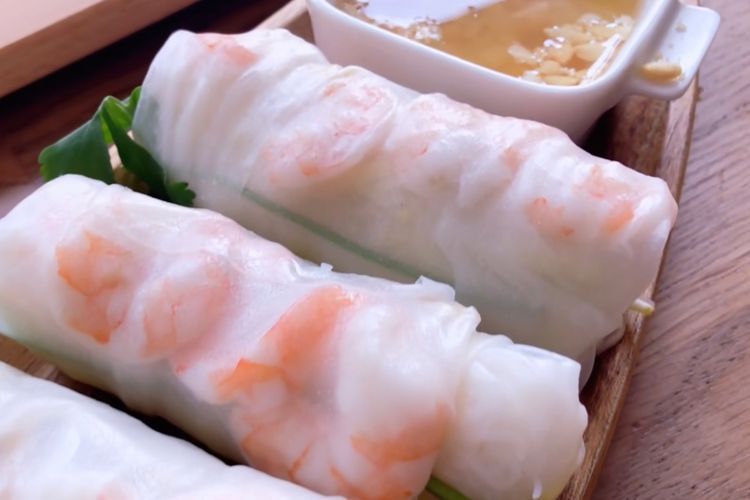 Resep Goi Cuon, Lumpia Transparan Khas Vietnam