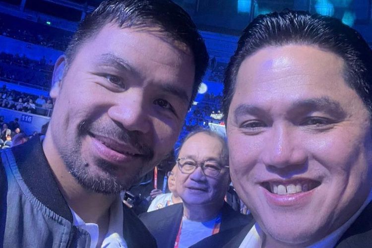 Erick Thohir Kagum dengan Manny Pacquiao: Kerja Kerasnya Menginspirasi Banyak Orang