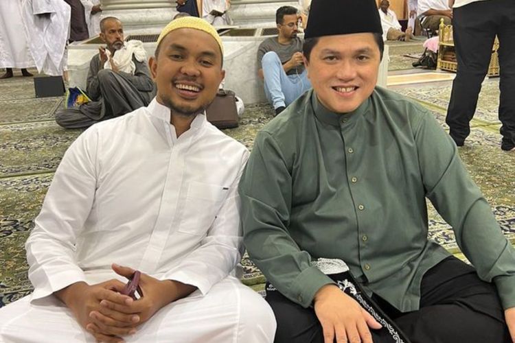 Pertemuan Erick Thohir dan Andi Taufan, Berdiskusi Kembangkan UMKM Digital