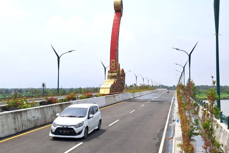 Uniknya Jembatan Kretek II dengan Ornamen Khas Jogja, Jadi Ikon Baru Kota Bantul