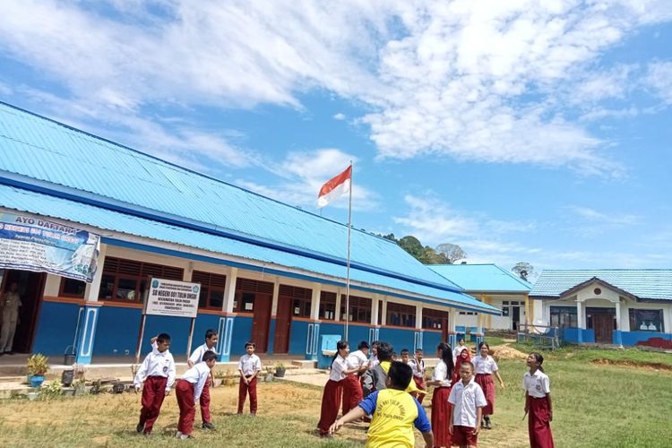 Dorong Kemajuan Pendidikan, BRI Renovasi SDN 001 Tulin Onsoi di Pelosok Nunukan