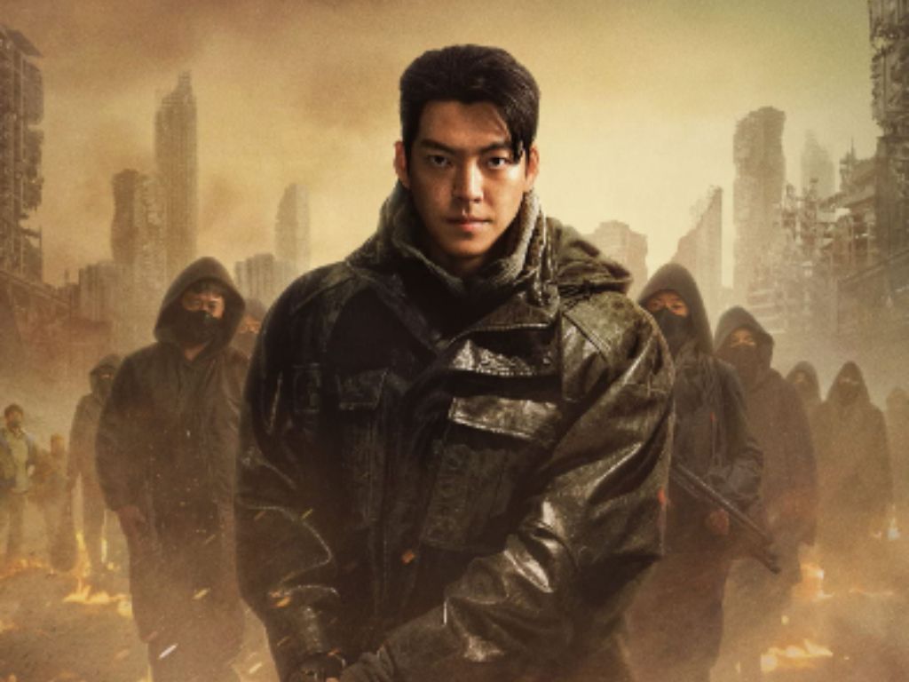 Review ‘Black Knight’, Kim Woo Bin Jadi Kurir di Dunia Distopia dengan Sinematografi Epik