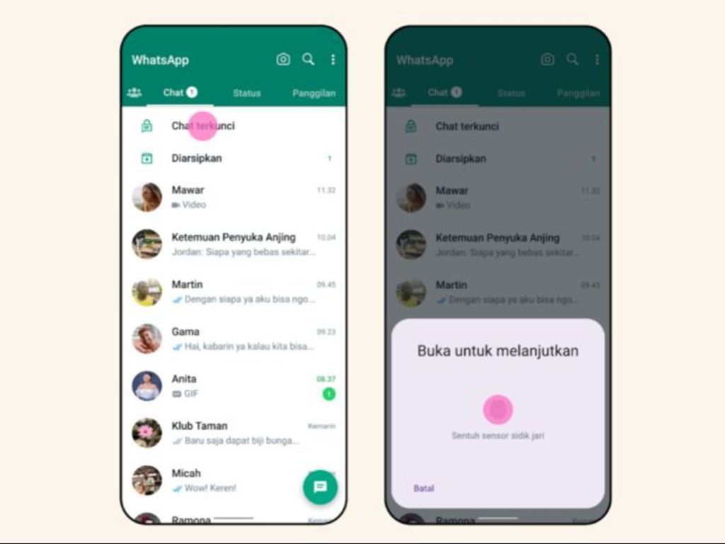 Mengenal Chat Lock, Fitur Terbaru WhatsApp yang Bisa Sembunyikan Pesan Rahasia