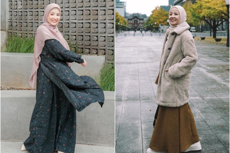 Potret Cantik Natasha Rizky yang Digugat Cerai Desta, Sopan dengan Jilbab & Gamis Panjang