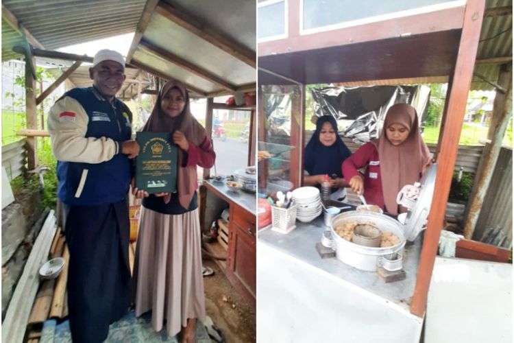 Putus Kuliah dan Tak Bisa Ambil Ijazah SMA, Putri Pedagang Bakso Dibantu Para Pengusaha