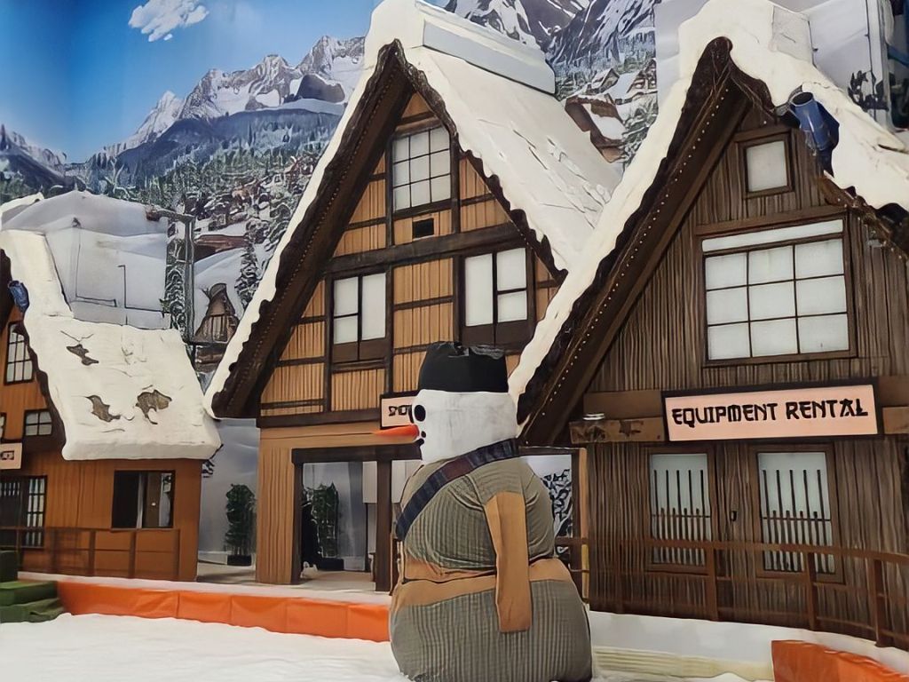 Trans Snow World Bintaro, Tempat Main Salju dengan Suasana Ala Jepang di Tangerang Selatan