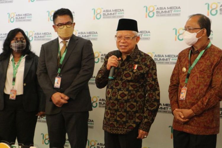 Wapres Ma'ruf Amin Sebut Menteri yang Nyaleg Bisa Saja Kena Reshuffle
