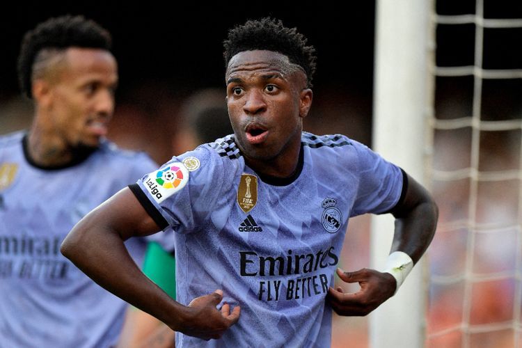 Jadi Korban Rasisme, Pihak RFEF Cabut Kartu Merah Vinicius saat Lawan Valencia