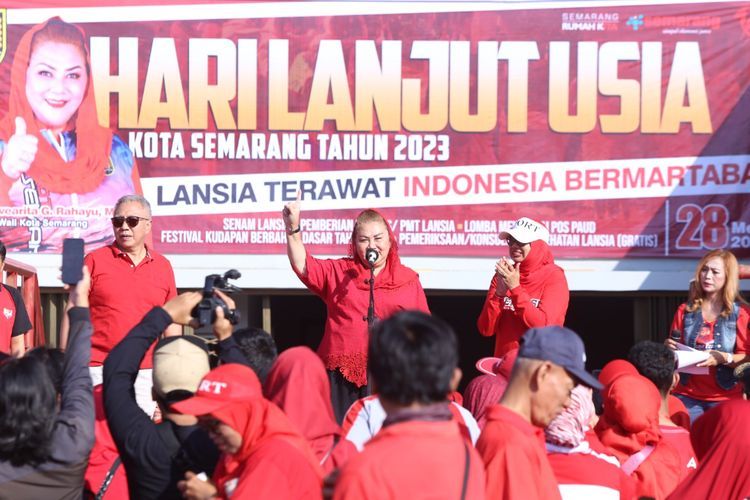 Peringati Hari Lansia, Mbak Ita Komitmen Tingkatkan Kualitas Hidup Lansia di kota Semarang
