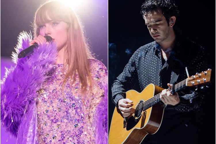 Taylor Swift dan Matty Healy Dirumorkan Sudah Tinggal Bersama